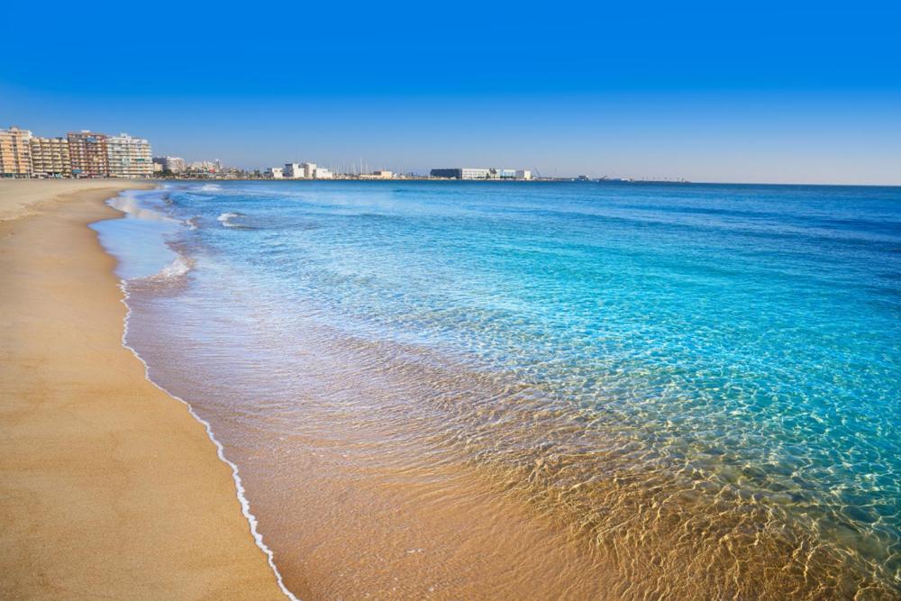 산타 폴라 Fantastico Atico Vistas Al Mar ! 아파트 외부 사진