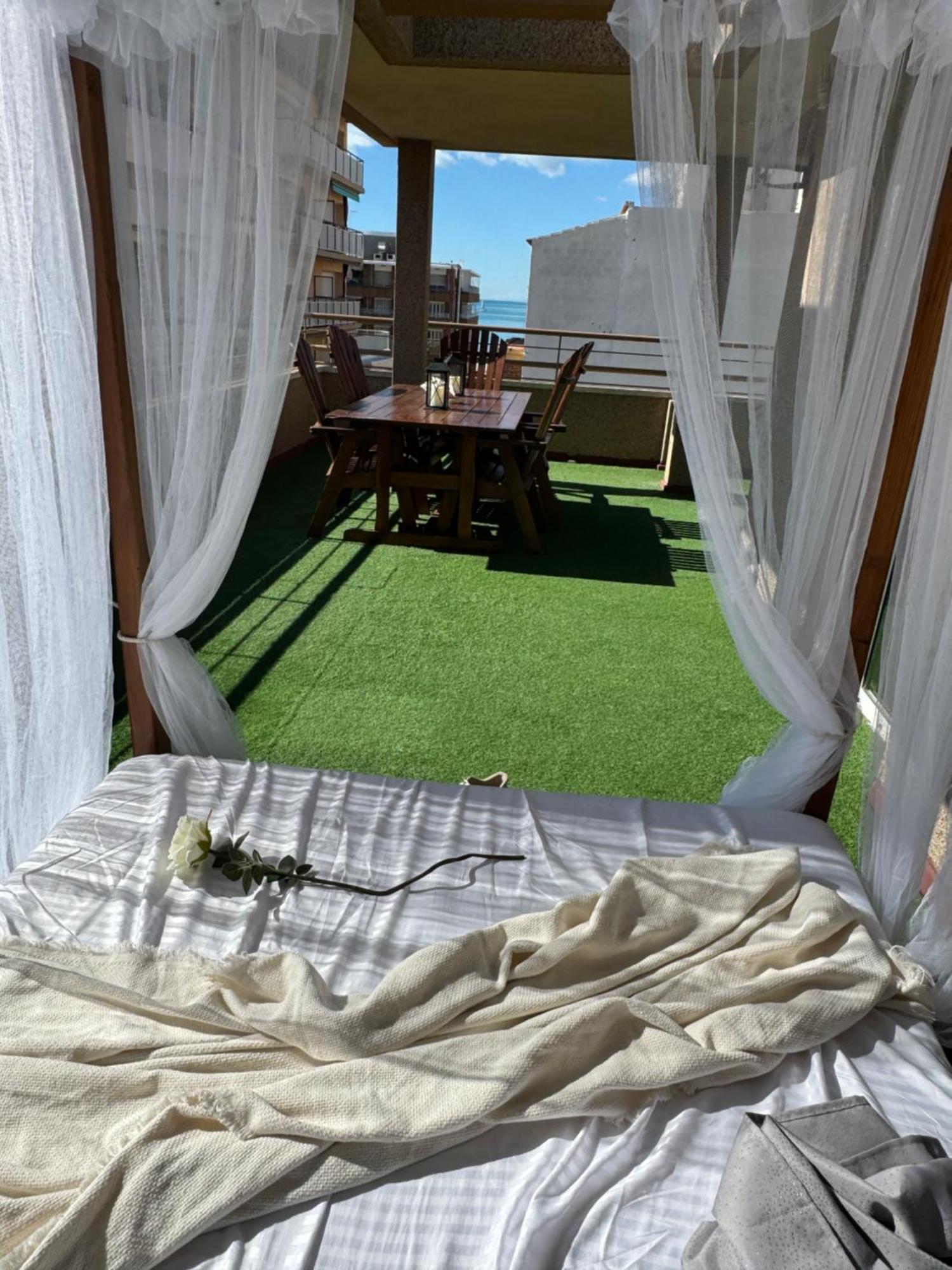 산타 폴라 Fantastico Atico Vistas Al Mar ! 아파트 외부 사진