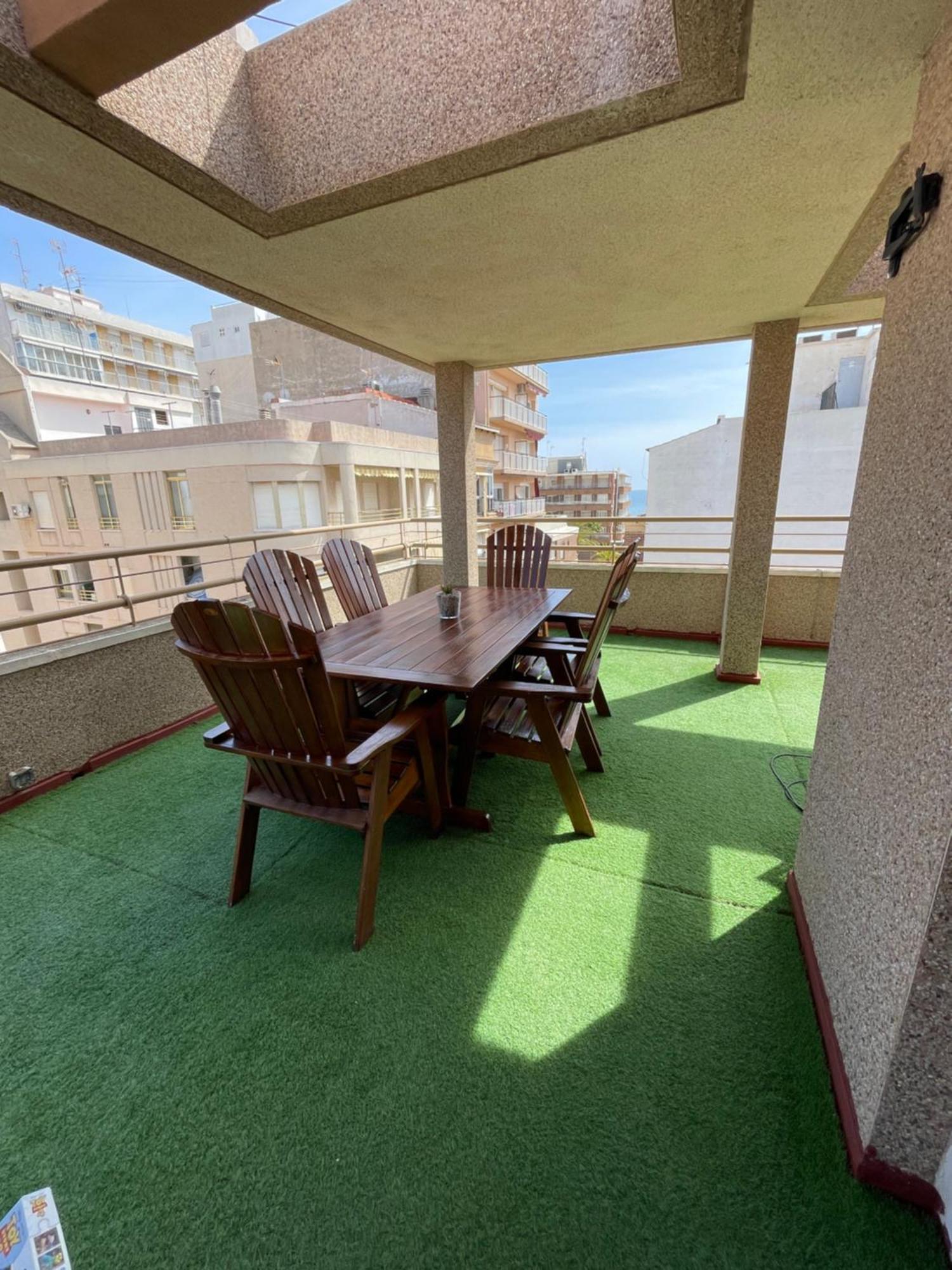 산타 폴라 Fantastico Atico Vistas Al Mar ! 아파트 외부 사진