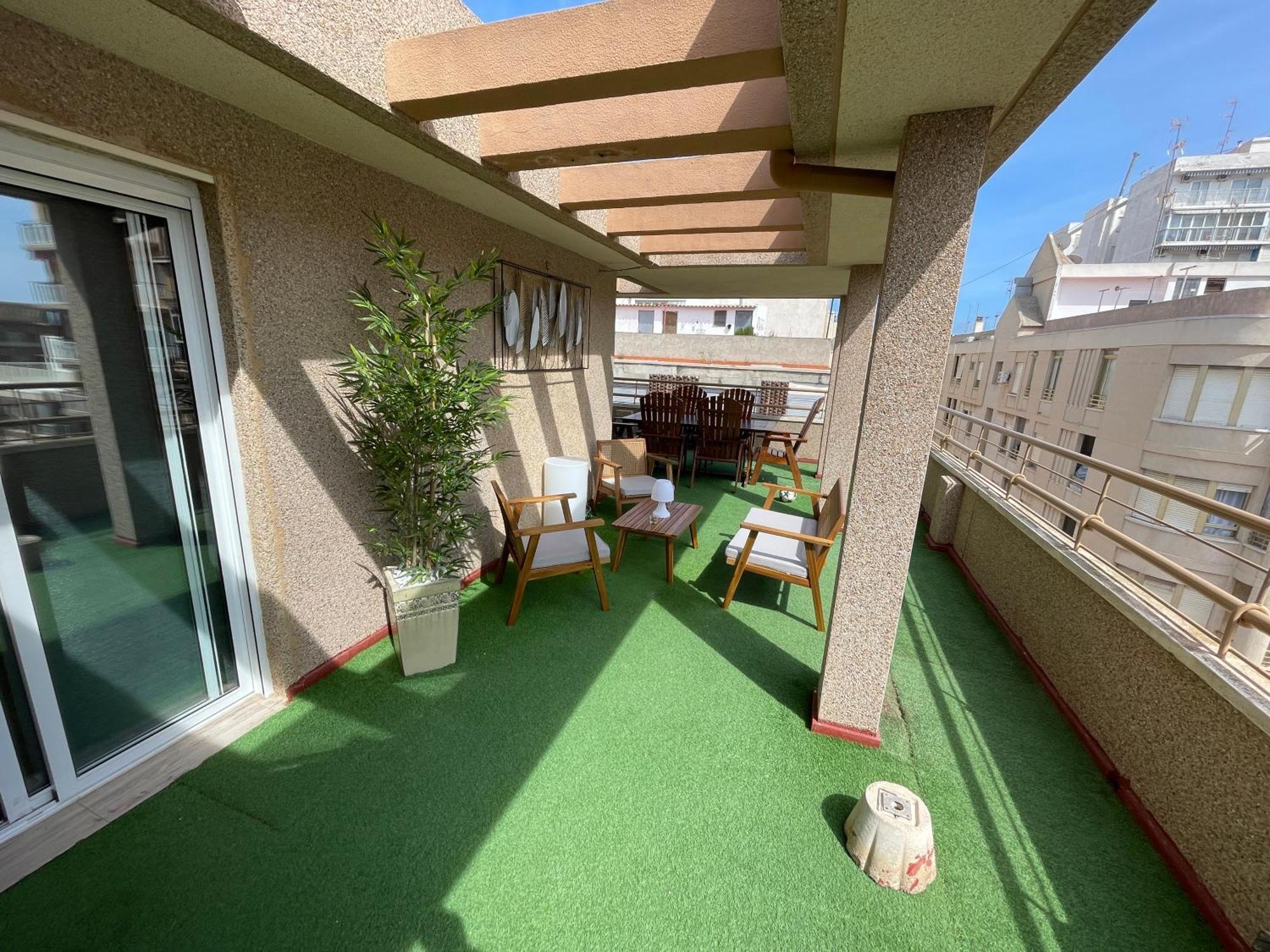 산타 폴라 Fantastico Atico Vistas Al Mar ! 아파트 외부 사진