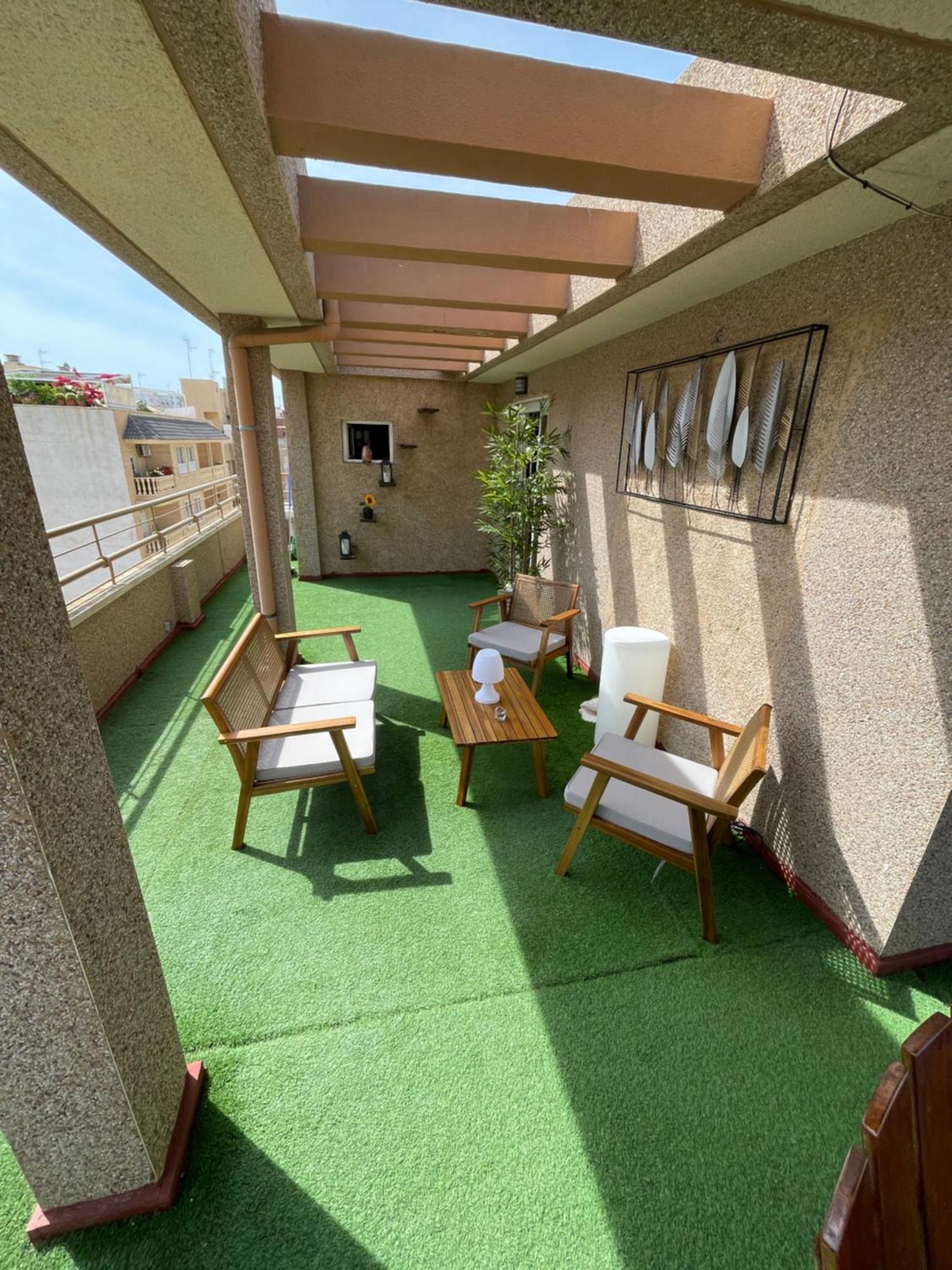 산타 폴라 Fantastico Atico Vistas Al Mar ! 아파트 외부 사진